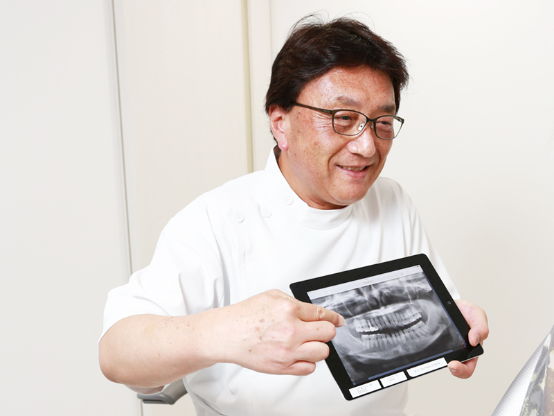 事前説明は視覚的にわかりやすく