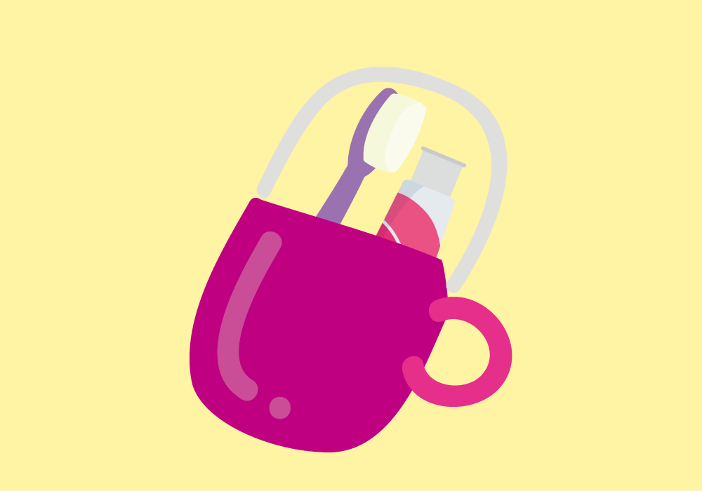 持ち運び口腔ケアセット