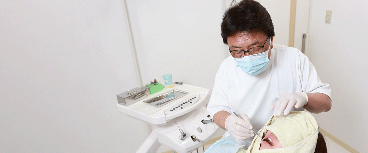 歯科治療の様子